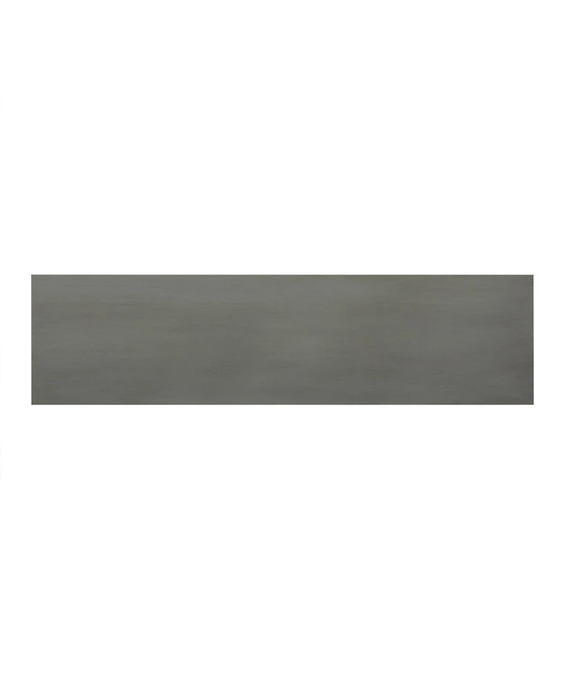 Streamdale Furniture Modern Console Table - Solid Wood Metal Accents Shelf
