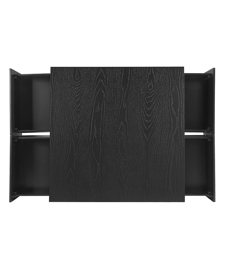 Streamdale Furniture 33.25" Square Coffee Table with 4 Drawers