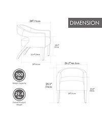 Streamdale Furniture Upholstered Accent Armchair
