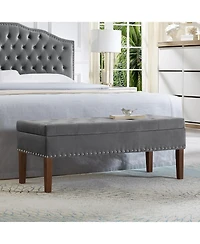 Streamdale Furniture Tufted Bench with Storage