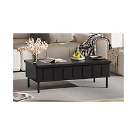 Streamdale Furniture Streamdale Lift-Top Coffee Table w/ Drawers & Hidden Storage