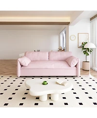 Streamdale Furniture Streamdale 63.8" Pull Out Sofa Bed with Storage for Small Spaces