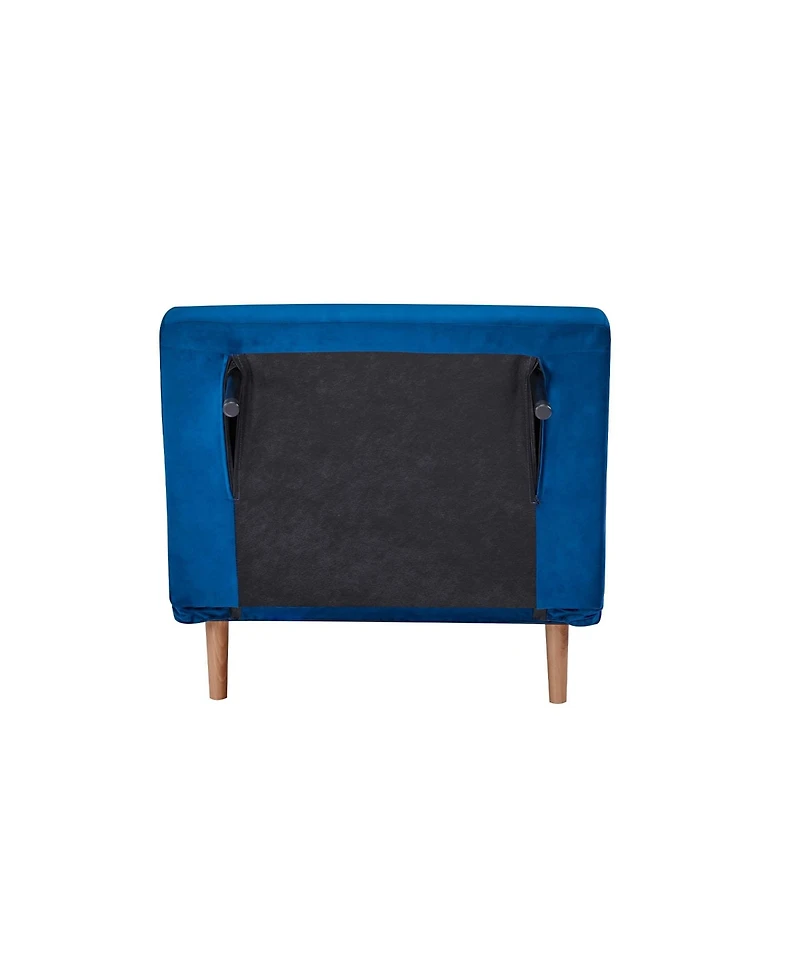 Streamdale Furniture Streamdale Modern Velvet Foldable Sofa Bed