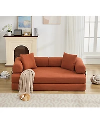 Streamdale Furniture Streamdale 78.5" Folding Sleeper Sofa Bed 4-in-1 Diy King Size