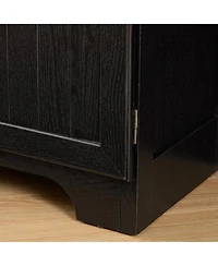 Streamdale Furniture 72.4" Tall Storage Cabinet w/ 8 Doors & 4 Shelves, Bookshelf