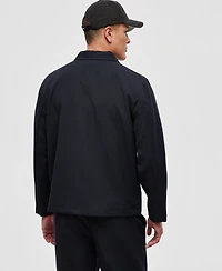 Mode of One Men's Relaxed Solid-Color Coach's Jacket, Macy's Exclusive