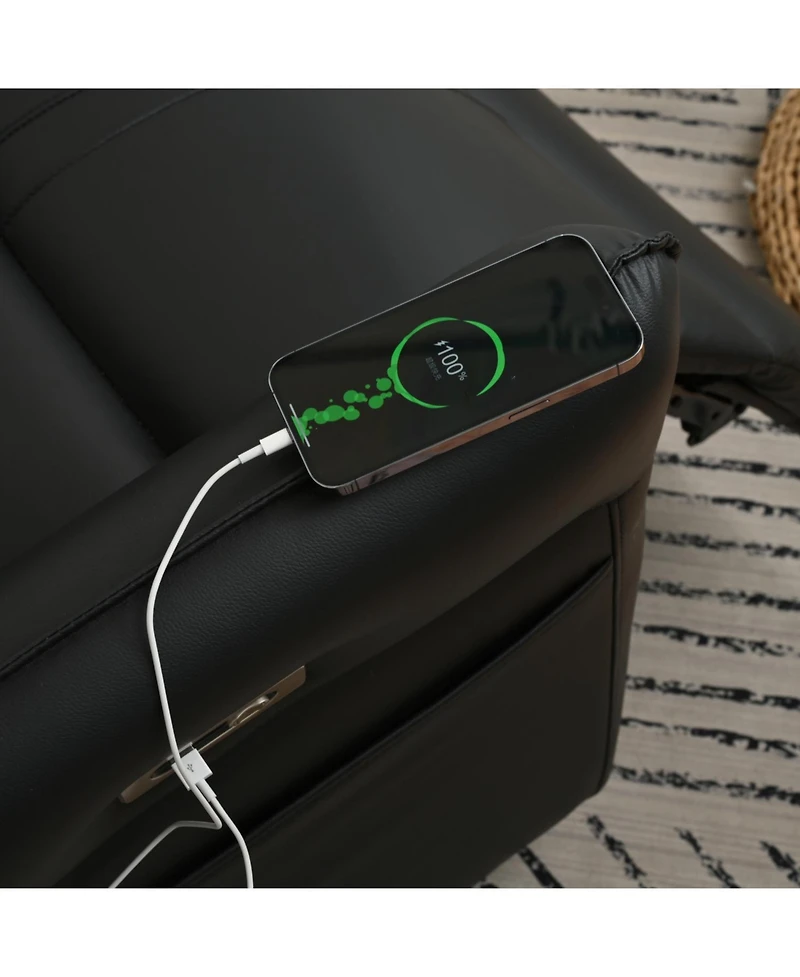 Streamdale Furniture Electric Swivel Rocker Recliner Chair for Small Spaces