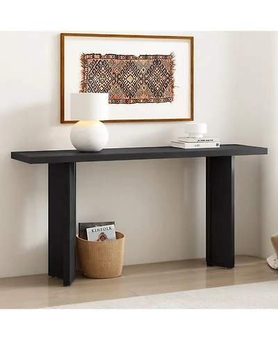 Streamdale Furniture Geometric Leg Console Table