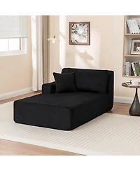 Streamdale Furniture Streamdale Oversized Sleeper Chair Chaise Lounge Sofa Bed