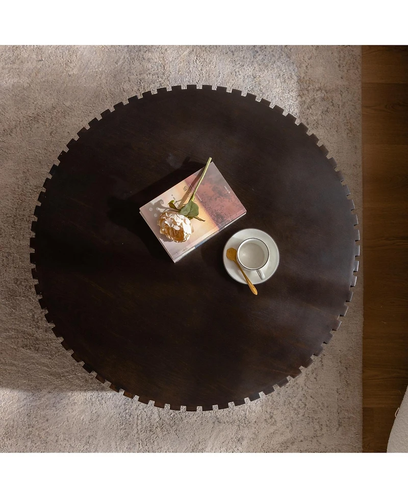 Streamdale Furniture Modern Handcrafted Coffee Table - Easy Install Stylish Design