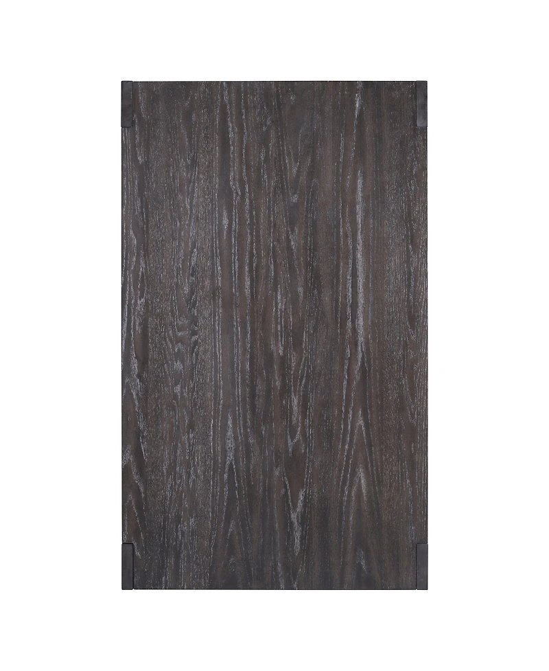 Streamdale Furniture 3-Piece Farmhouse Dining Set Table & 2 Benches