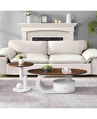 Streamdale Furniture Nesting Coffee Table Set of 2