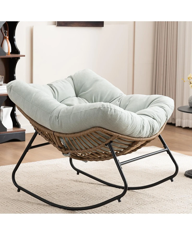 Streamdale Furniture Chenille Rocking Accent Chair