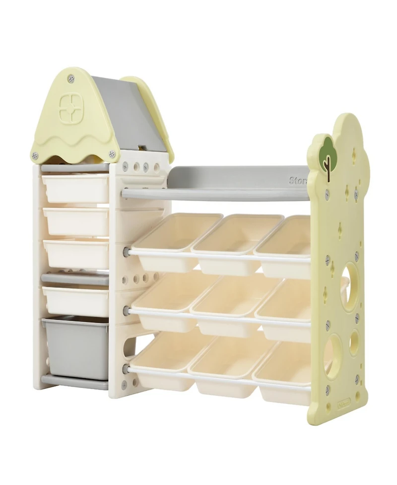 Streamdale Furniture Toy Storage Organizer with 14 Bins for Kids