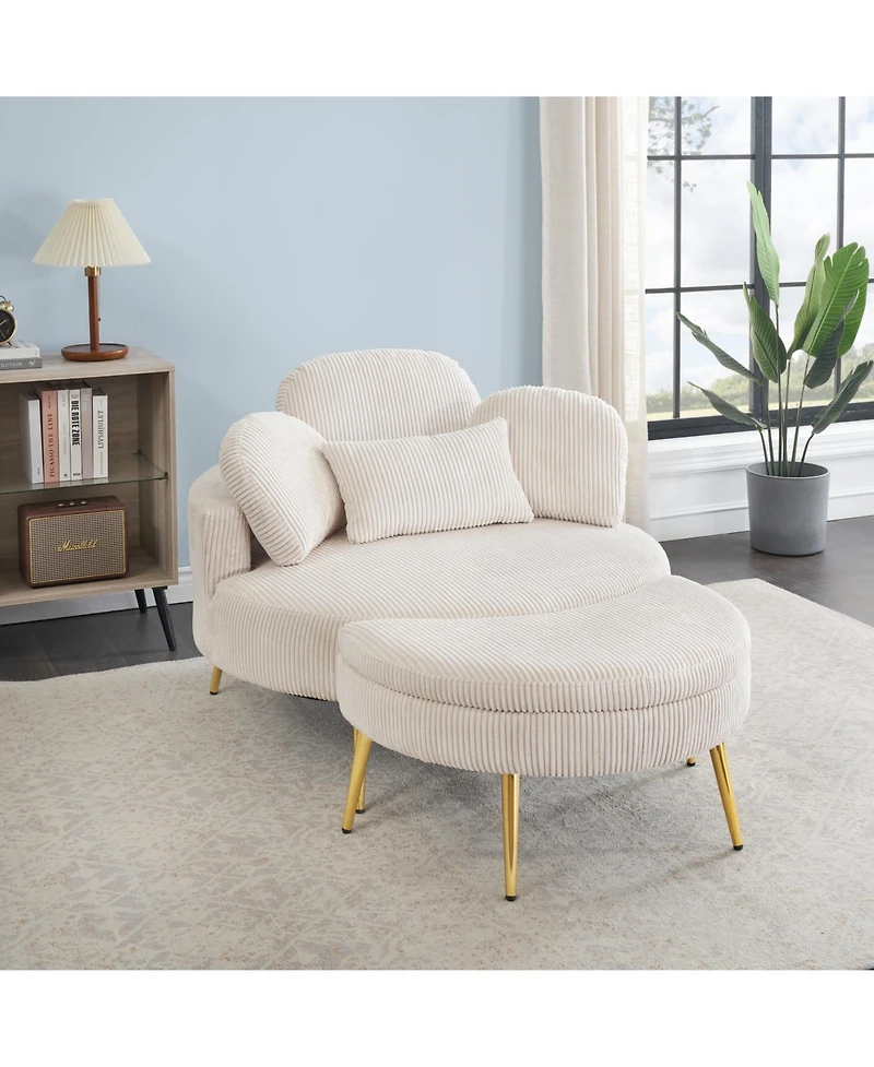 Streamdale Furniture Small Sofa with End Table - Apartment/Balcony