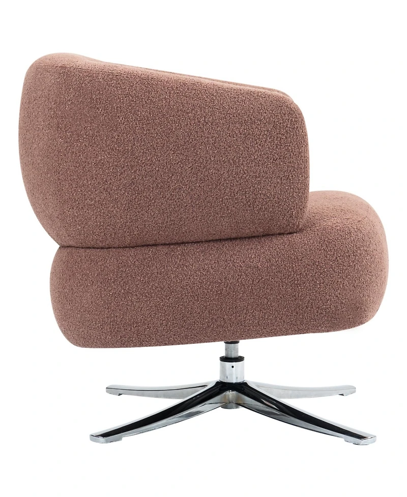 Streamdale Furniture Red Swivel Cuddle Chair - Balcony, Study, Living Room