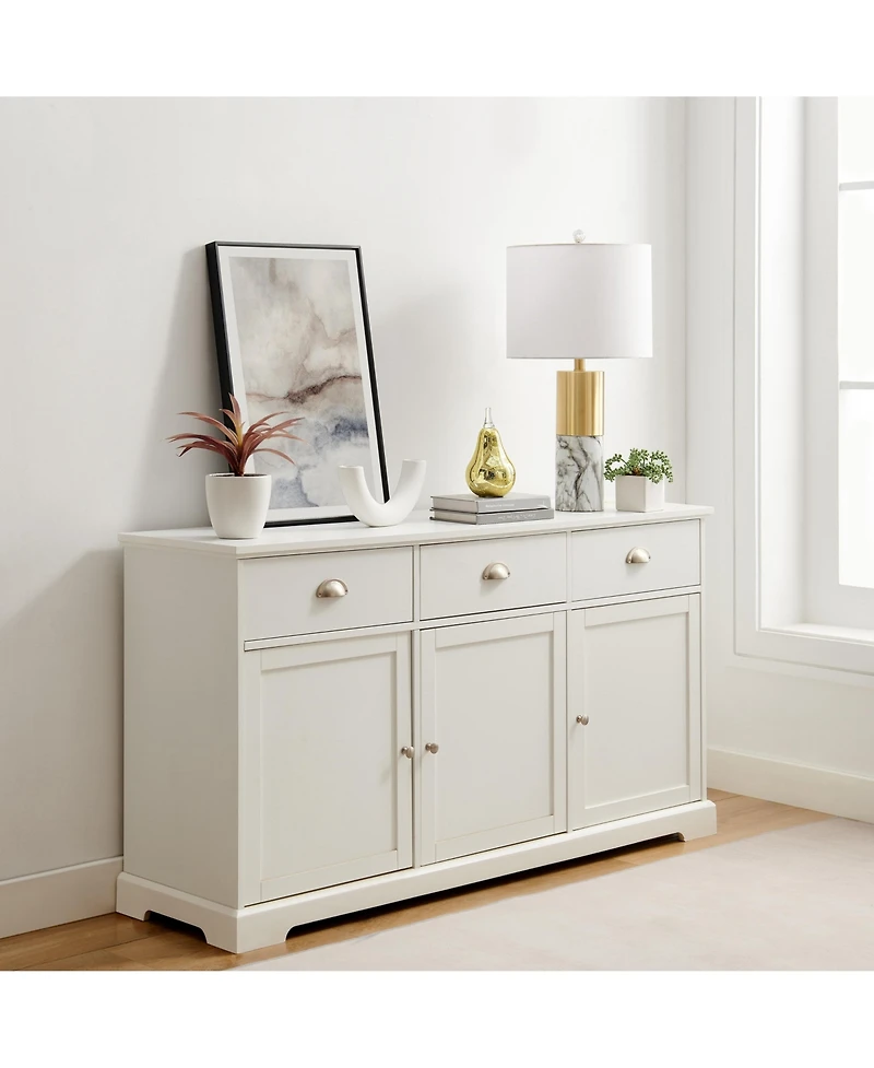 Danya B Alloya Pear Glass Sculpture