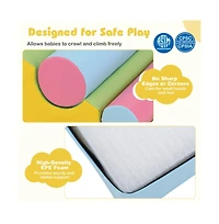 Hongge Soft Foam Climbing Block Set for Toddlers with Stackable Shapes for Active Play