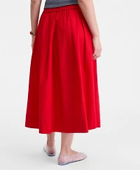 On 34th Women's Pull-On Midi Circle Skirt, Macy's Exclusive