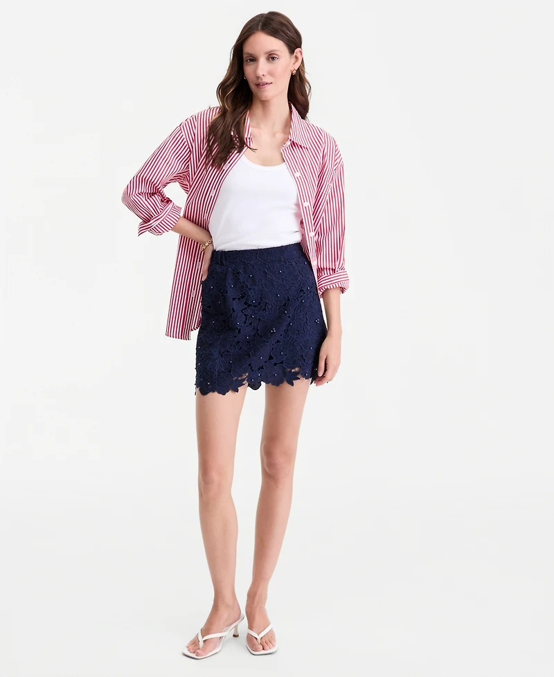 On 34th Women's Beaded Lace Mini Skirt, Macy's Exclusive