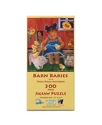 SunsOut Barn Babies 300 piece Jigsaw Puzzle for Adults