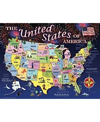 SunsOut United States Map 1000 piece Jigsaw Puzzle for Adults Fourth of July