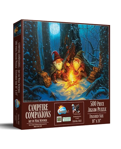 SunsOut Campfire Companions 500 piece Jigsaw Puzzle for Adults
