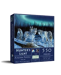 SunsOut Hunters Light 550 piece Jigsaw Puzzle for Adults