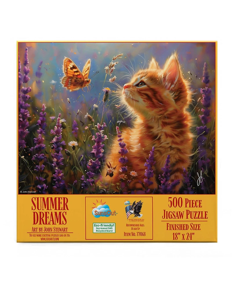 SunsOut Summer Dreams 500 piece Jigsaw Puzzle for Adults
