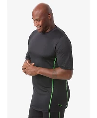 KingSize Big & Tall Performance Crewneck Undershirt 2-Pack