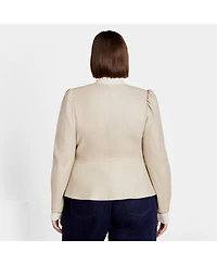 City Chic Plus Mysteria Jacket