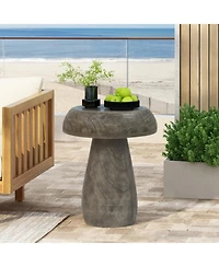 Streamdale Furniture Mgo Mushroom Side Table Wood-like texture
