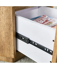 Streamdale Furniture Hexagonal Coffee Table with Drawers