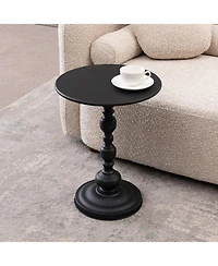 Streamdale Furniture Vintage Metal Round Side Table