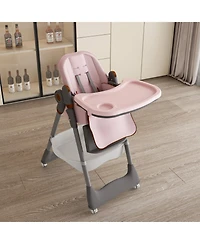 Streamdale Furniture Adjustable Baby High Chair - Portable Feeding Seat