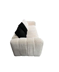 Streamdale Furniture 82.68-inch high-end corduroy multi-seat sofa