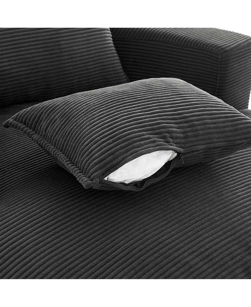 Streamdale Furniture Streamdale 360 Swivel Barrel Chair with Pillows