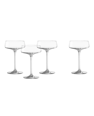 Zwiesel Glas Sensa Coupe Crystal Cocktail Glasses, Set of 4