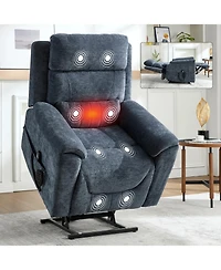 Streamdale Furniture Power Lift Recliner w/ Massage & Heat