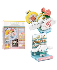 Hamee Sanrio Hello Kitty and Friends Konbini Series Figure Set Collection Cute Building Block Fan Gift, Birthday, Stress Relief, Collectible Toy