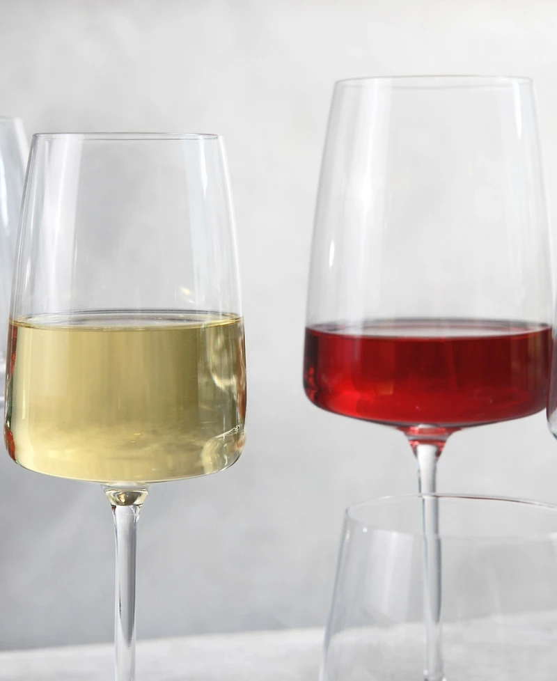 Zwiesel Glas Sensa Crystal Red Wine Glasses, Set of 4