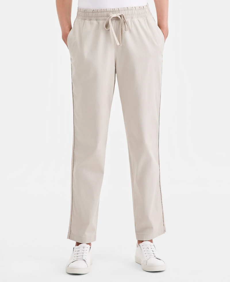 Style & Co Women's Straight-Leg Pull-On Pants, Macy's Exclusive