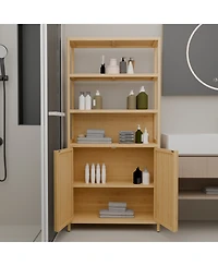 Streamdale Furniture 38-inch tall double-door high-capacity multi-scene use storage rack