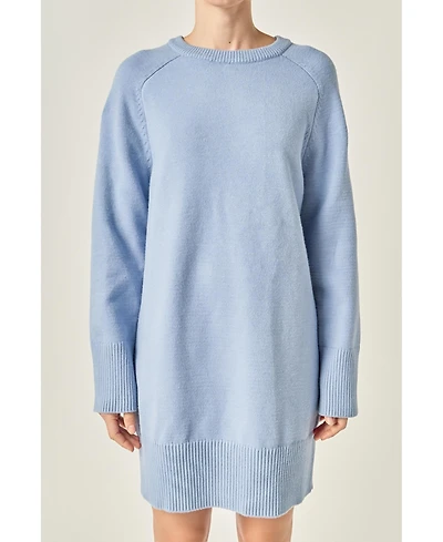 English Factory Women's Knit Mini Dress
