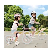 Hongge Kids Adjustable Training Bike with Dual Brake and Safety Features
