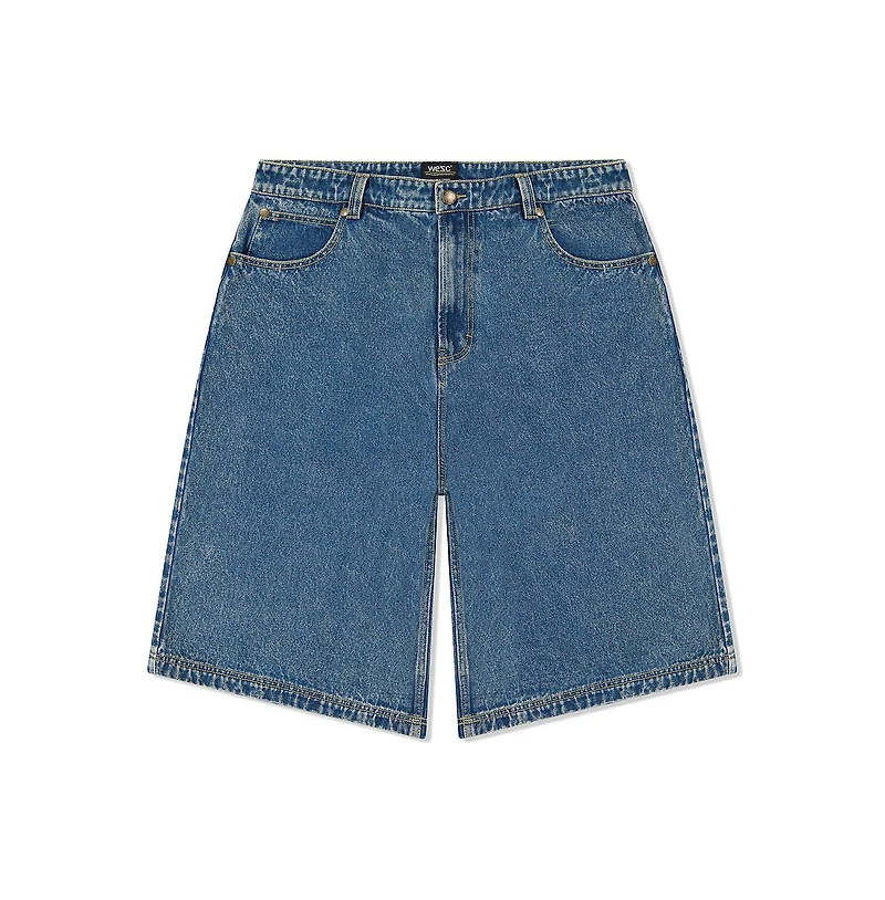 WeSC Men's Denim Long Shorts