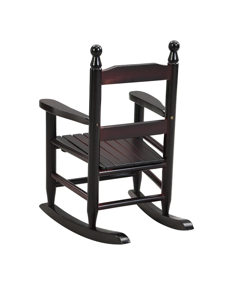 Streamdale Furniture Premium Rocking Oak Chair for Kids (Indoor/Outdoor)