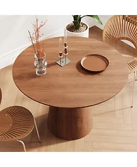 Streamdale Furniture 43" Round Wood Dining Table