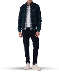 Members Only Men's Wool Iconic Racer Jacket