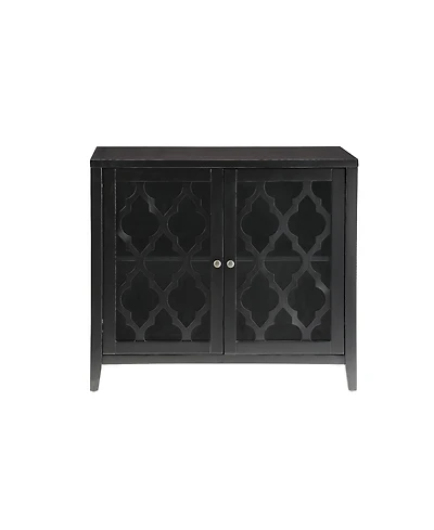 sumyeg Storage Cabinet Console Cabinet in Black